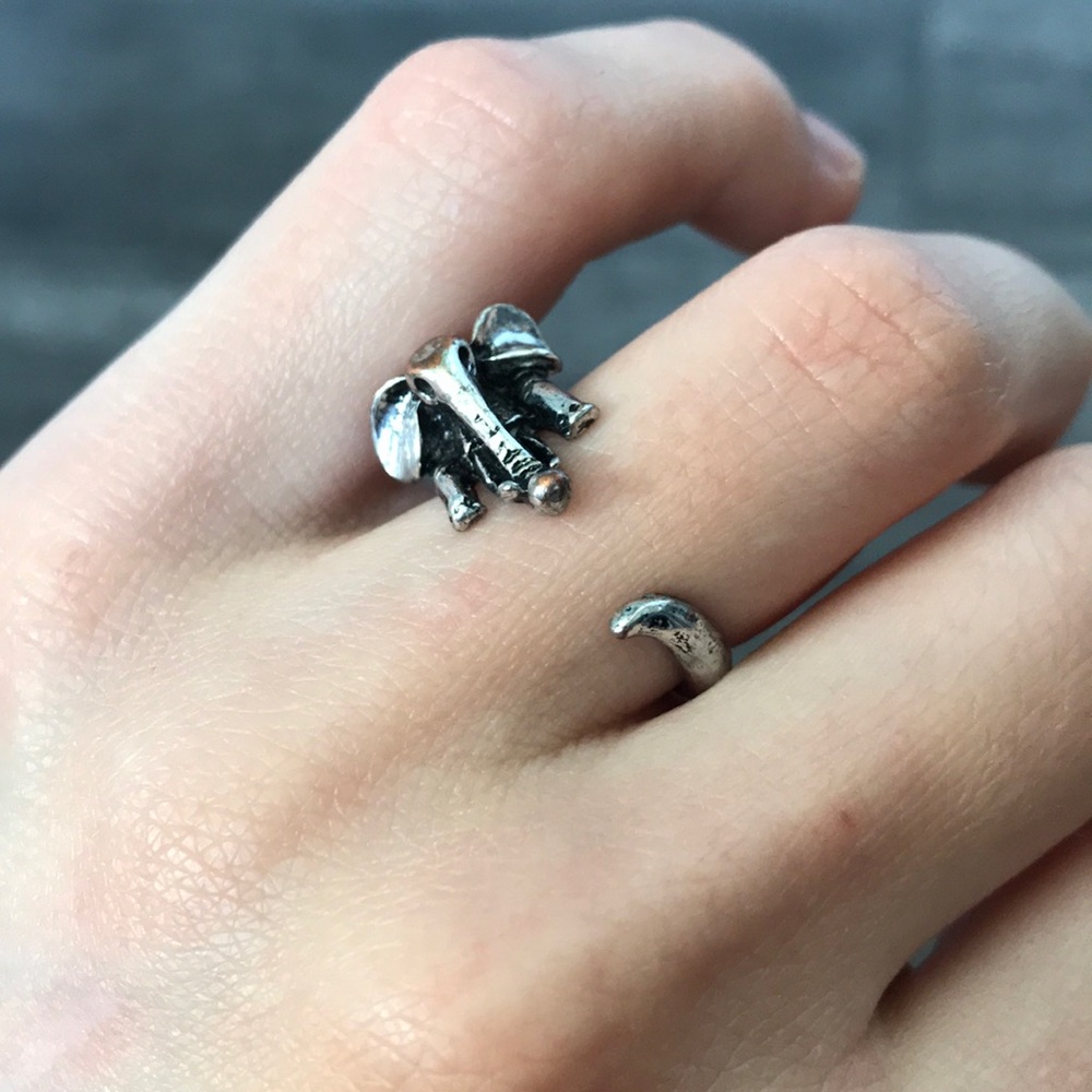 2 for 25🦋 ADJUSTABLE elephant ring